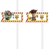 Toy Story 4 papírové slámky na pití 4 ks